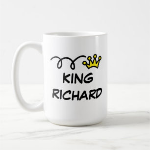 Taza de café grande extra grande tamaño king con c