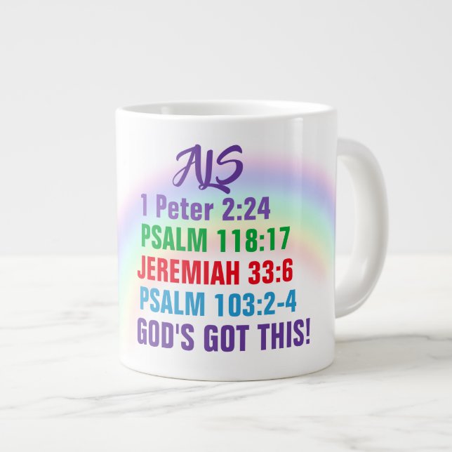 Taza De Café Grande Faith-Jumbo Mug (Derecha)