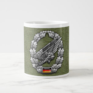 Taza De Café Grande Fallschirmjägertruppe Barettabzeichen