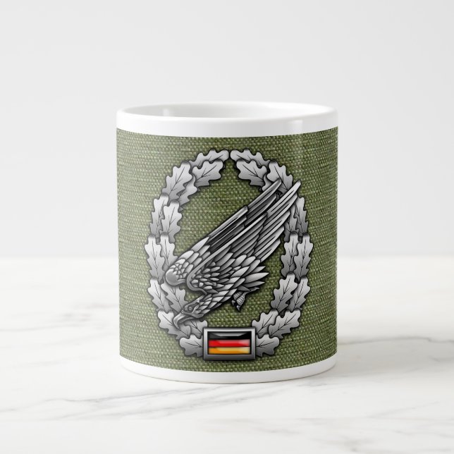 Taza De Café Grande Fallschirmjägertruppe Barettabzeichen (Frente)
