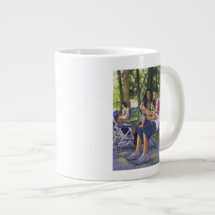 Taza De Café Grande Familia en el parque 1999