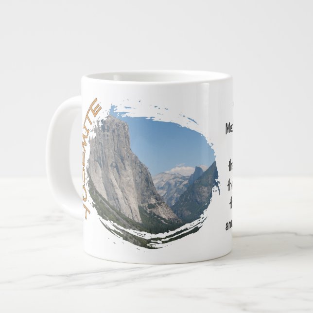 Taza De Café Grande ¡Fantástico Yosemite Jumbo Mug! (Izquierda)