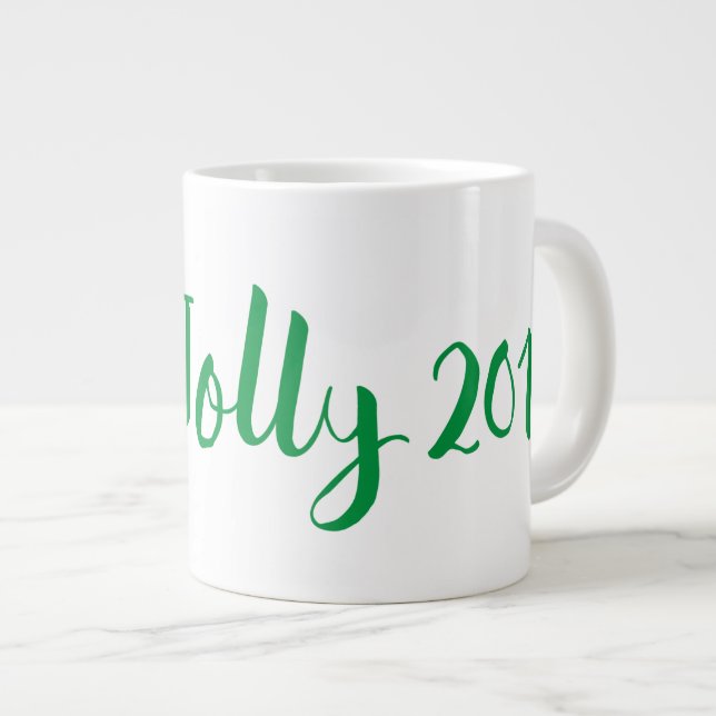 Taza De Café Grande Feliz Navidad (Derecha)