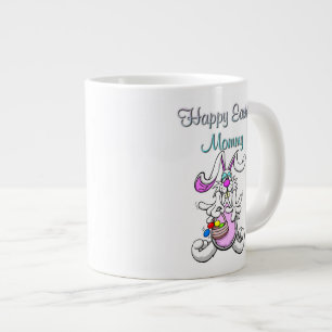 Taza De Café Grande Feliz Pascua Mami Jumbo Mug