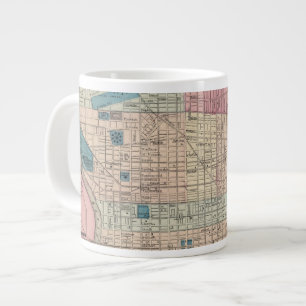 Taza De Café Grande Filadelfia, Mapa de Pensilvania