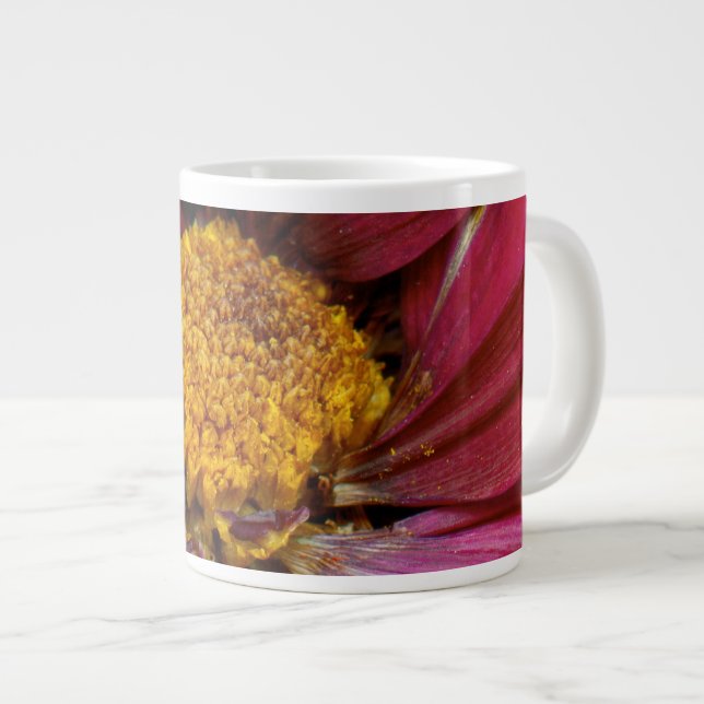 Taza De Café Grande Flor - En el centro de todo (Derecha)