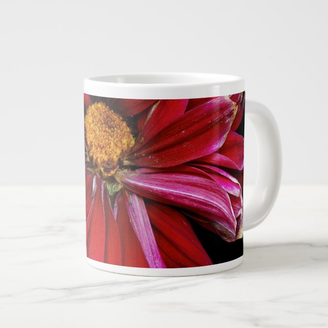 Taza De Café Grande Flor - Mal día de pelo (Derecha)