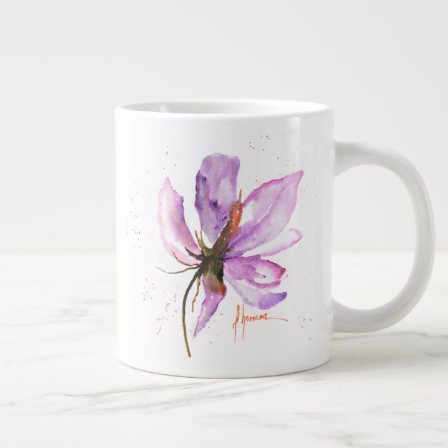 Taza De Café Grande Floral audaz IV (Derecha)