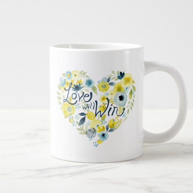 Taza De Café Grande Floral II (Derecha)