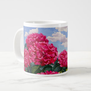 Taza De Café Grande Flores en el borde de un prado 2008