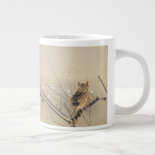 Taza De Café Grande Flores tempranas de ciruelo por Nishimura Goun, Bú