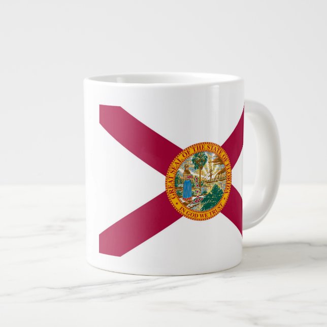 Taza De Café Grande Florida (Derecha)