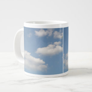 Taza De Café Grande Fluffy Cumulus Nubes Mug