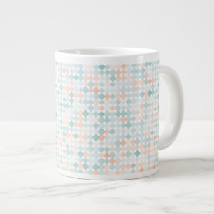 Taza De Café Grande Fondo abstracto con los pequeños puntos mezclados