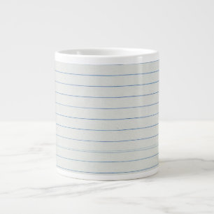 Taza De Café Grande Fondo del papel escolar en línea