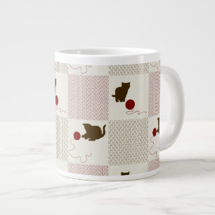 Taza De Café Grande Fondos de los gatitos