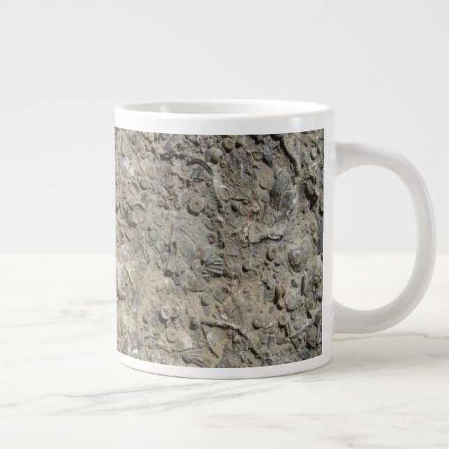 Taza De Café Grande Fossilifera (Derecha)