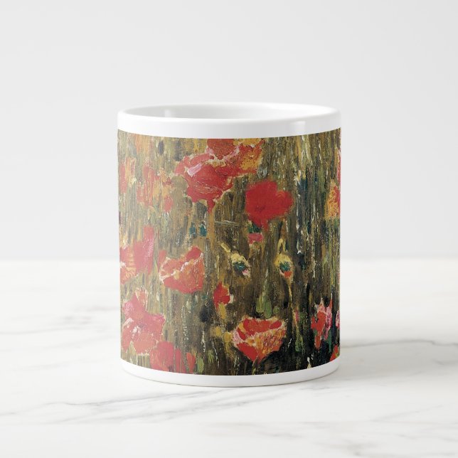 Taza De Café Grande Fotografías de Robert Vonnoh, el impresionismo vin (Frente)