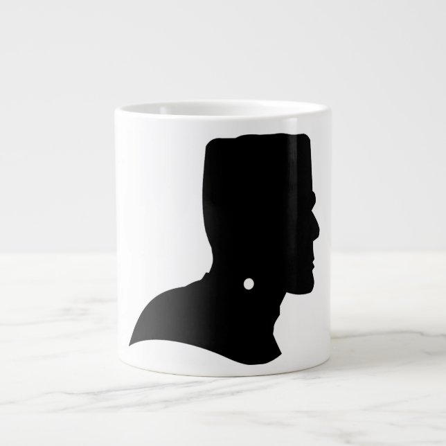 TAZA DE CAFÉ GRANDE FRANKENSTEIN SILHOUETTE (Frente)