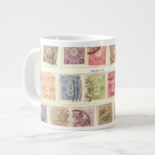 Taza De Café Grande Franqueo del japonés del vintage