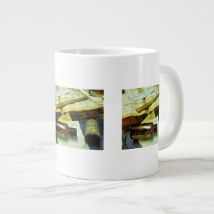 Taza De Café Grande Frascos de Medicina y Recetas