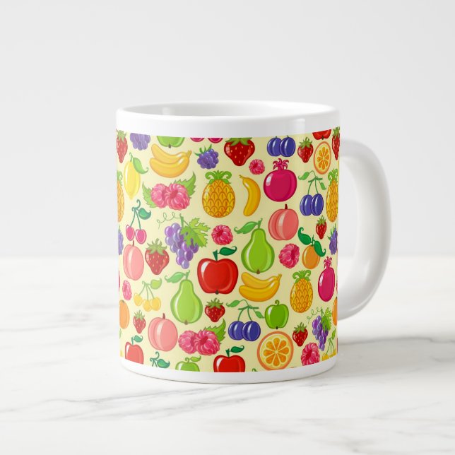 Taza De Café Grande Fruta (Derecha)