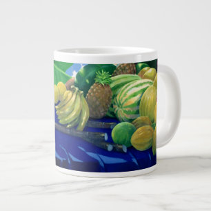 Taza De Café Grande Fruta tropical