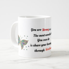 Taza De Café Grande Fuerte y hermoso