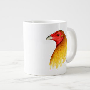 Taza De Café Grande Gallero Dubiado