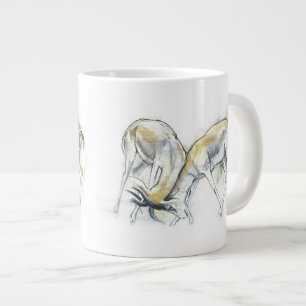 Taza De Café Grande Gazelles de la arena 2009 5