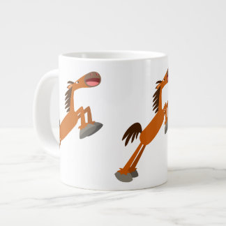 Taza De Café Grande ¡Giddyup, Horsey! Personalizado Horse Jumbo Mug