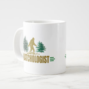 Taza De Café Grande Gracioso Sasquatch, Squatchin, Squatching, Believe