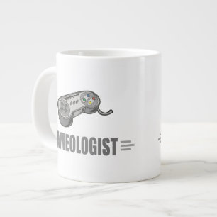 Taza De Café Grande Gracioso videojugador