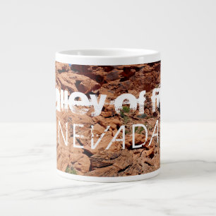 Taza De Café Grande Gran Valle del Fuego, NV Jumbo Mug!