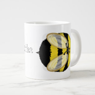 Taza De Café Grande Grande manosee la taza enorme personalizada abeja