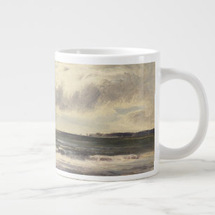 Taza De Café Grande Granero sobre las arenas