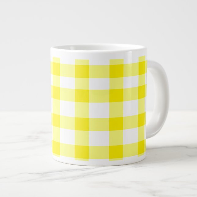 Taza De Café Grande Guinga amarilla (Derecha)