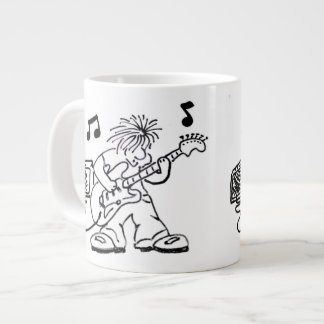 Taza De Café Grande guitarra-tipo