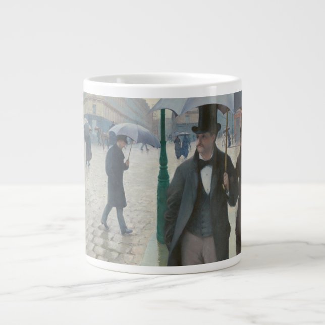 Taza De Café Grande Gustave Caillebotte - Paris Street; Rainy Day (Frente)