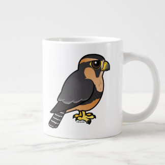 Taza De Café Grande Halcón peruano de Birdorable Aplomado