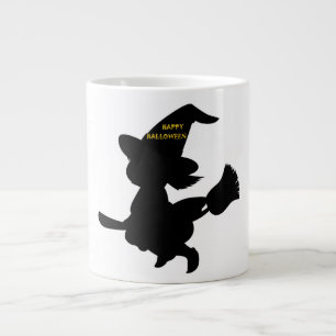 TAZA DE CAFÉ GRANDE "HAPPY HALLOWEEN" PEQUEÑA BRAZA
