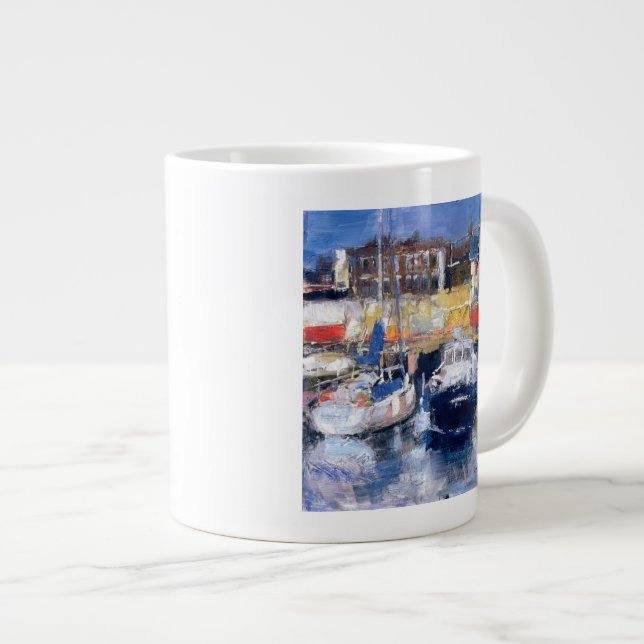 Taza De Café Grande Harbour View de Lowestoft (Derecha)