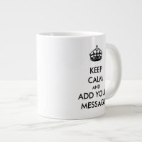 Haz Tu Propia Mano Tranquila Jumbo Mug