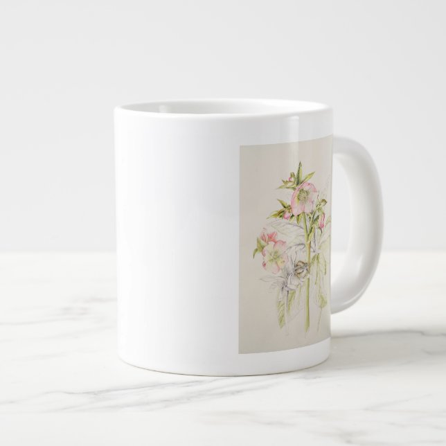 Taza De Café Grande Hellebores (Derecha)