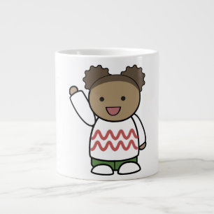 TAZA DE CAFÉ GRANDE HELLO TEDDY BEAR
