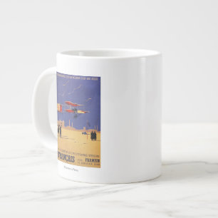 Taza De Café Grande Henry Farman vuela en Issy-les-Moulineaux