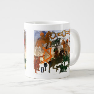 Taza De Café Grande Herencia picta
