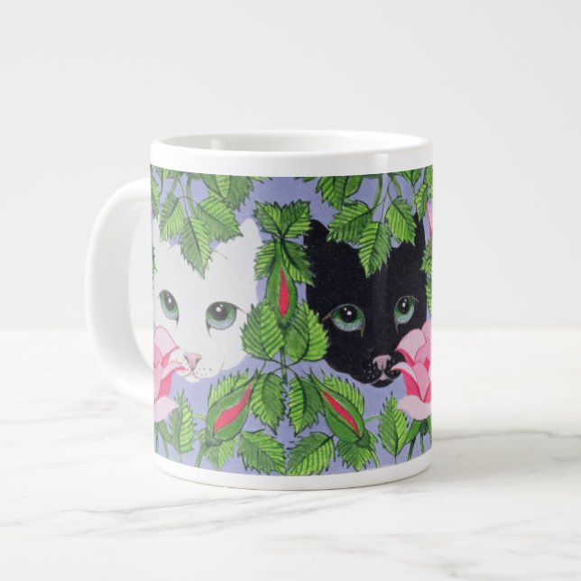 Taza De Café Grande Heres que le mira (Izquierda)