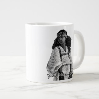 Taza De Café Grande Hermosa mujer africana Mug
