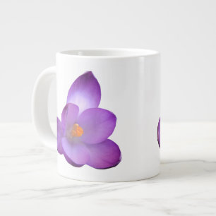 Taza De Café Grande Hermoso Crocus Mug